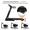 Folding Treadmills for Home 2.5HP Portable Foldable with Incline; Electric Treadmill for Running Walking Jogging Exercise