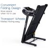 Multi-Functional Folding Treadmill for Home Gym Exercise Electric Treadmill with 15% Incline Treadmill