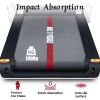 2.0 HP Folding Treadmill for Home with 4 inch LCD Display &amp; Pulse Monitor; Motorized Running Machine with SPAX APP Control Bluetooth Speaker &amp;