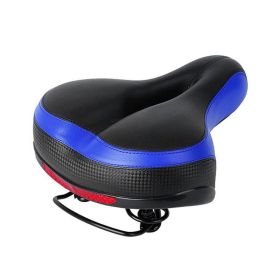 Anti-Slip Comfortable Bicycle Padded Saddle Cover Bike Seat Cover (Type: , Color: Black & Blue)